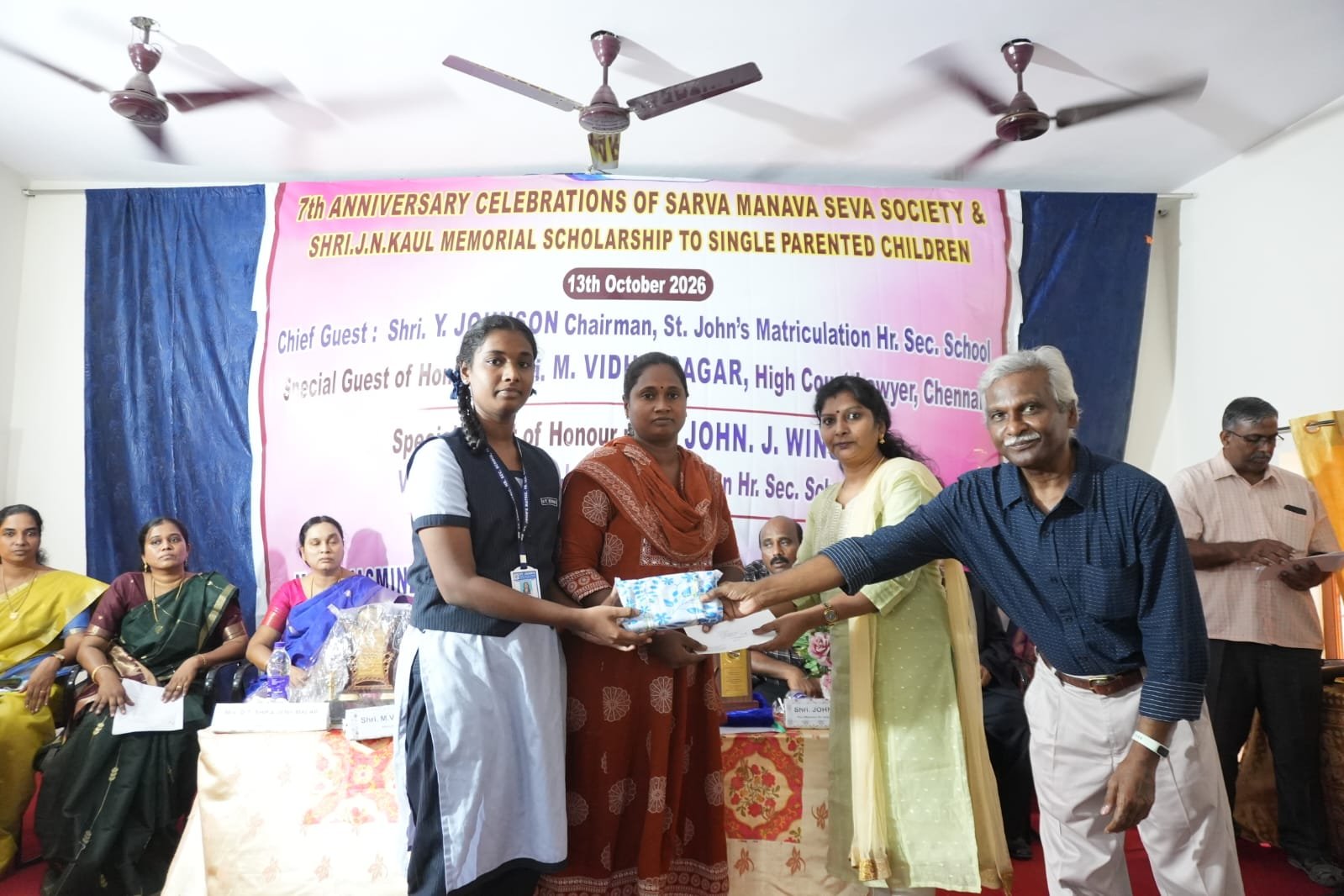 Celebration ceremony and blessings